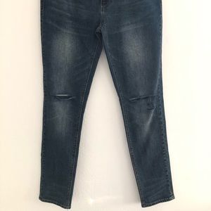 Elwood Mens Indigo Denim slim fit jeans